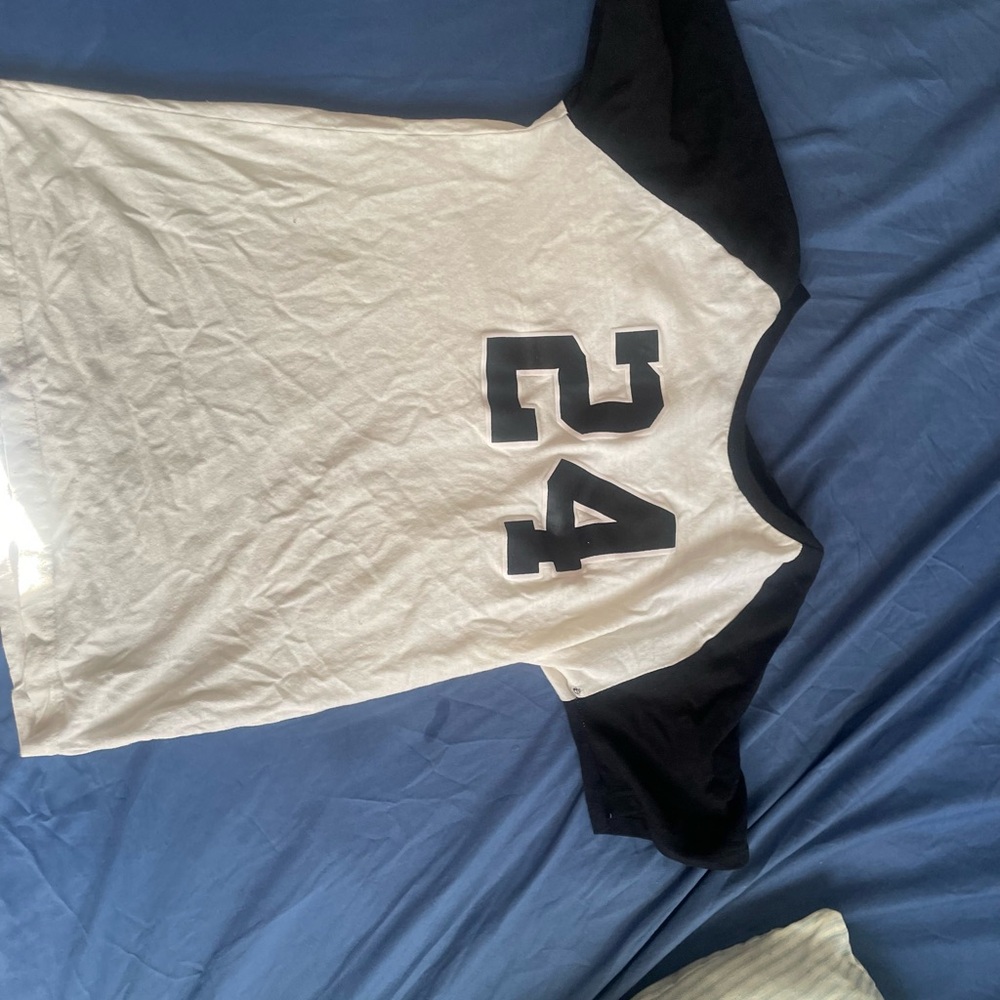 Kids Black and White Jersey